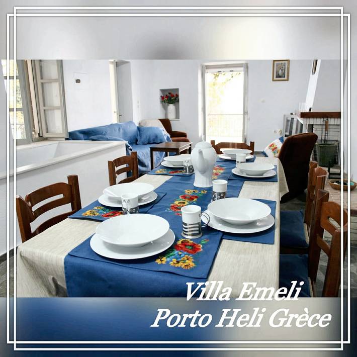 Location de vacances pour 6 personnes, avec terrasse à Porto Heli - 4