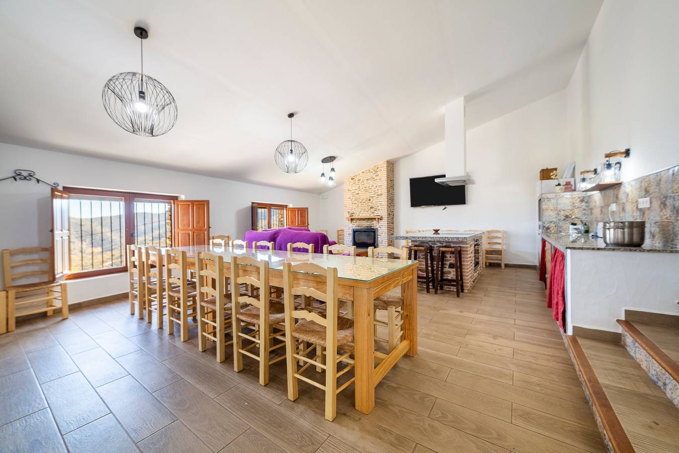 Appartement dans un hôtel 'Los Moreno' avec vue sur la montagne in Laroya, Province d'Almería