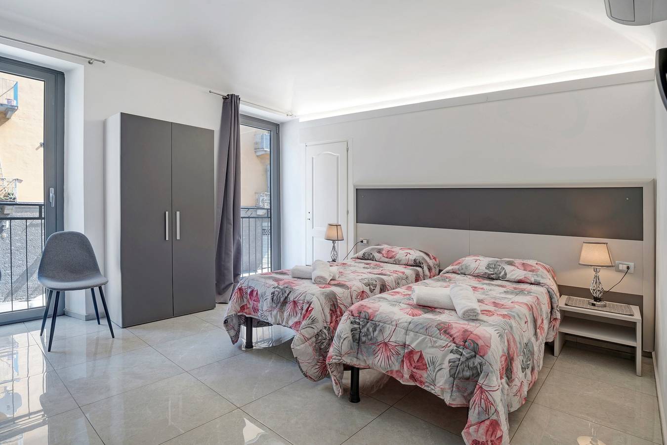 Zimmer 'Stanza 101' mit Balkon und Klimaanlage in Novara, Novara Provinz