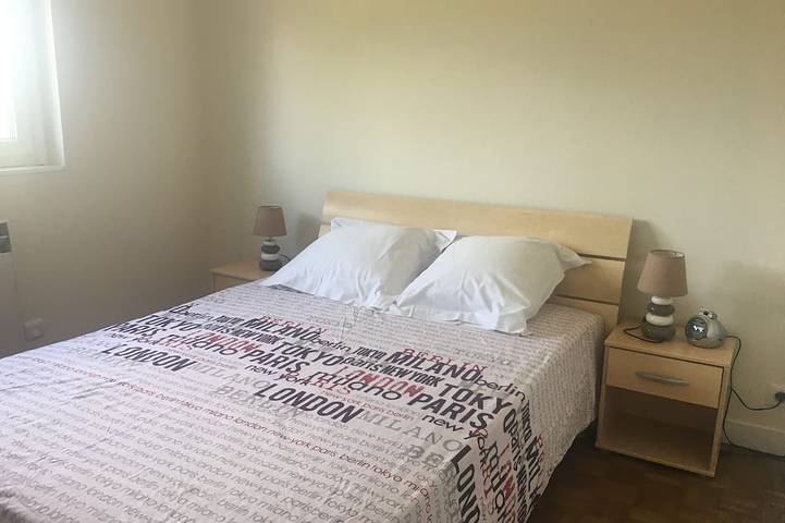 Appartement de vacances pour 4 personnes, avec balcon et jardin