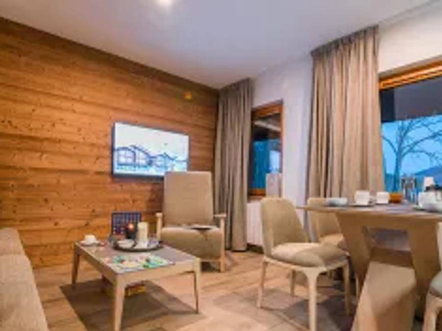 Résidence Les portes de Megève - Vacancéole - Apartment 4 persons - 2-room flat for 4 people Prm in Praz-sur-Arly, Pays du Mont-Blanc