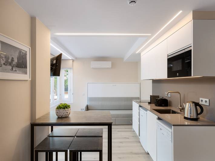 Apartamento de vacaciones para 3 personas, con piscina y terraza - 1