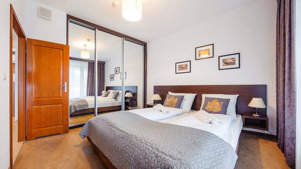 Hel semesterlägenhet, Sun&Snow Olympic Park - Apartament A 4 mit Terrasse in Kołobrzeg, Polish Baltic Sea