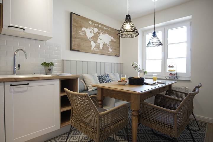 Ganze Ferienwohnung, Ferienwohnung Zweites Zuhause - 3-Raum-Fewo Zweites Zuhause in Hafen Büsum, Büsum