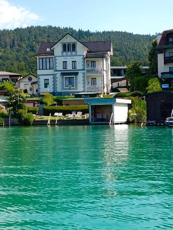 Ferienwohnung für 2 Personen, mit Terrasse und Garten am Wörthersee