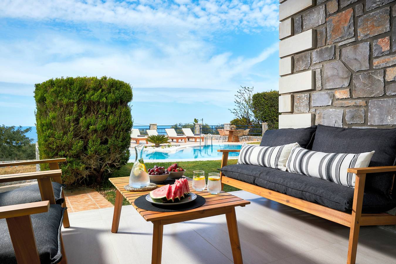Villa 'Erato  By Myseasight' with Sea View, Wi-Fi and Air Conditioning in Iraklio-Heraklio region