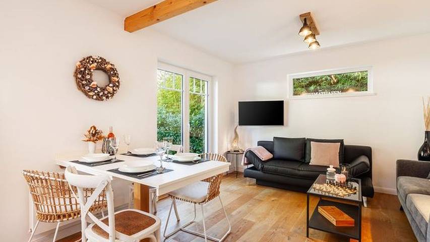 Bungalow für 5 Personen, mit Garten