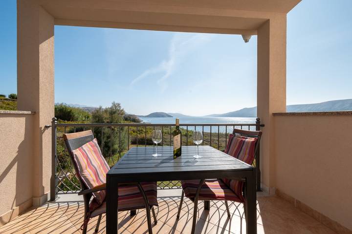Ferienwohnung für 2 Personen, mit Balkon/Terrasse