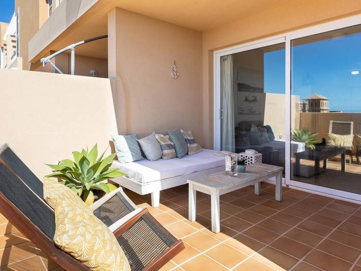 Appartement de vacances pour 4 personnes, avec terrasse ainsi que piscine et vue sur l’océan - 1