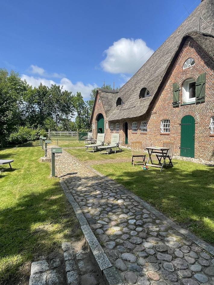 Ferienwohnung für 4 Personen, mit Garten und Ausblick, kinderfreundlich in Vollerwiek - 3