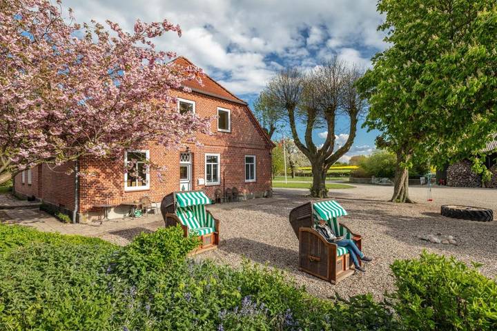 Ferienwohnung für 4 Personen, mit Garten und Ausblick in Gremersdorf