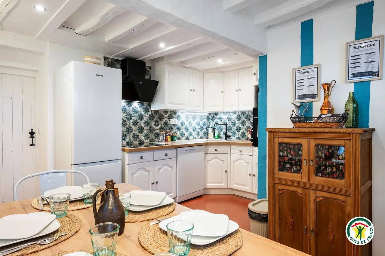 Gîte de France 8 personnes in La Bouille, Région de Rouen