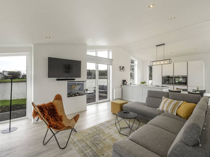 Bungalow für 4 Personen, mit Terrasse und Garten sowie Seeblick und Sauna in Zeeland - 2