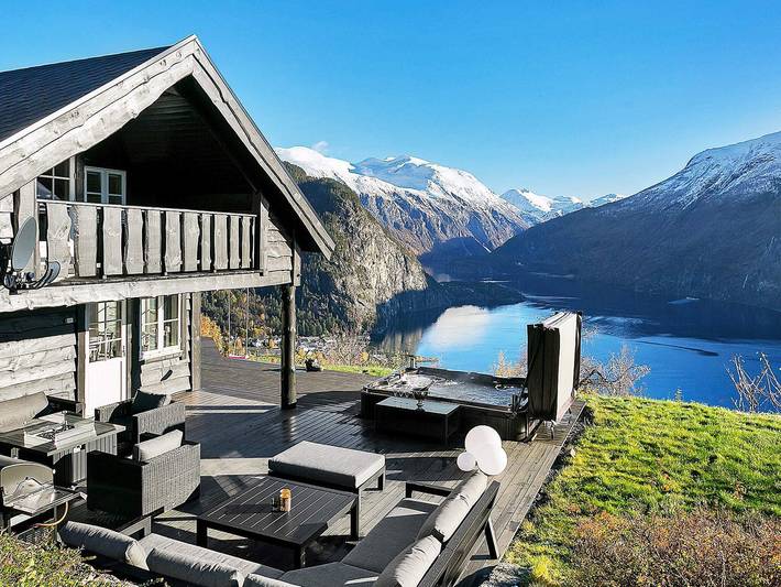 Ferienhaus für 8 Personen, mit Terrasse und Garten am Fjord (Norwegen) - 3