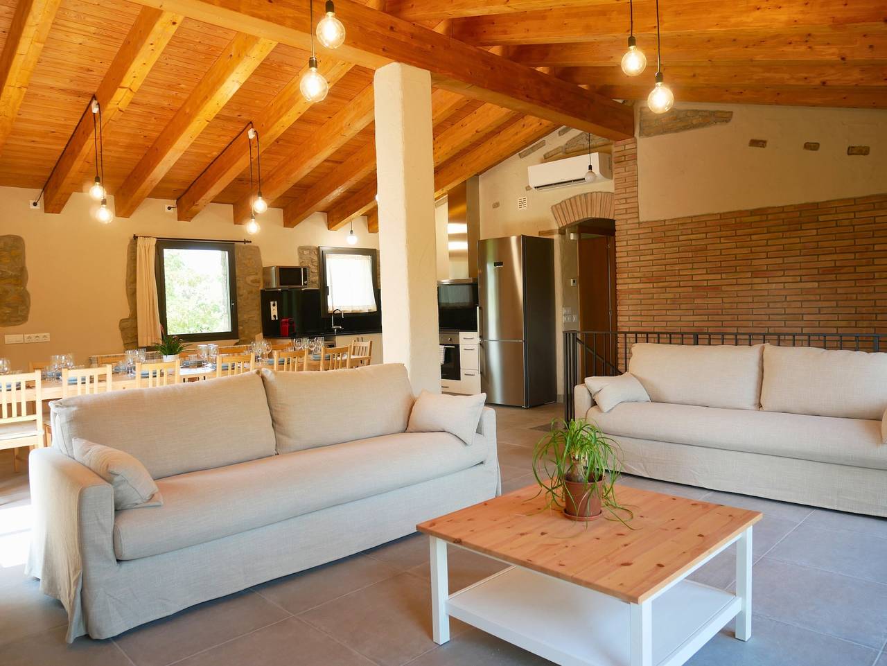 Casa Rural 'La Rossa' con Vistas a la Montaña, Piscina Privada y Wi-Fi in San Miguel de Campmajor, Pla de l'Estany