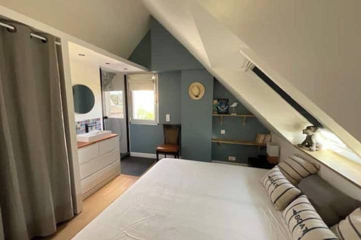 Location de vacances pour 8 personnes, avec terrasse et jardin dans Plage Kerleven - 2