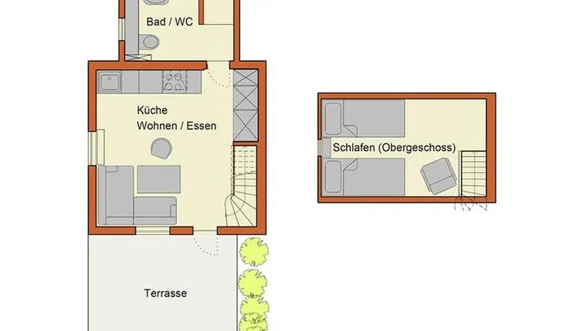 Bungalow für 2 Personen, mit Garten in Glowe - 4