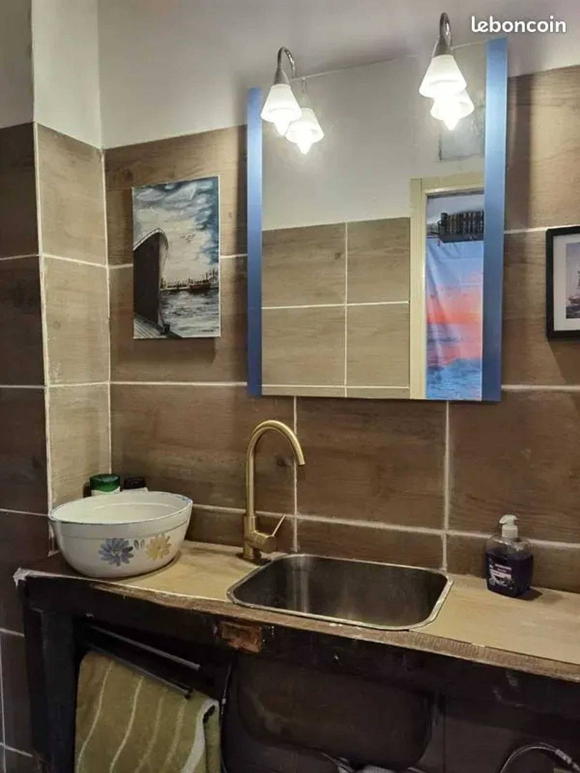 Estudio entero, Estudio encantador en Fécamp, 35 m² in Fécamp, Región de Le Havre