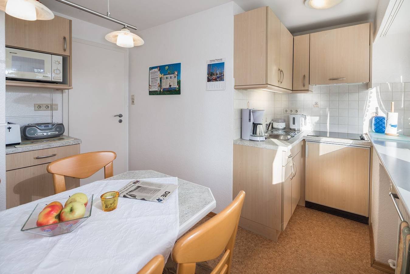 Appartement entier, Gemütliche Ferienwohnung in der 1. Eatge mit allergikerfreundlichem Korkparkett in Norderney