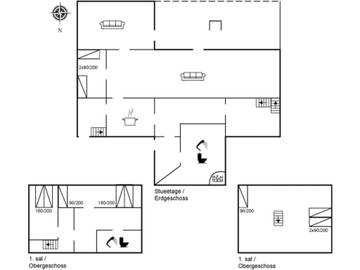 Ferienhaus für 10 Personen in Ribe, Dänemark an der Nordsee, Bild 1