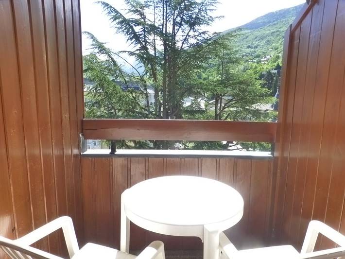 Ganzes Studio, Zentrales Studio in Brides-les-Bains mit Balkon und WLAN in Brides-les-Bains, Vanoise-Massiv