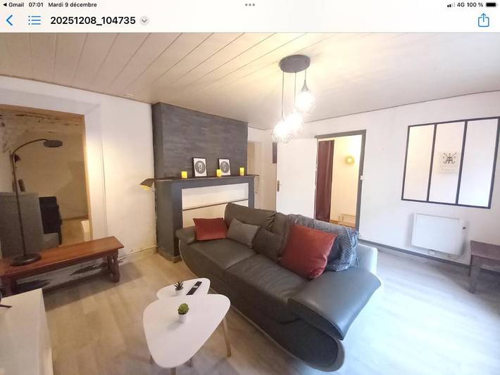 Location de vacances pour 2 personnes, avec jardin et vue dans Brienne-le-Château