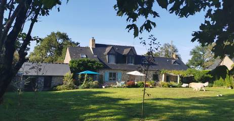 Chambre d’hôte pour 4 personnes, avec jardin à Jublains