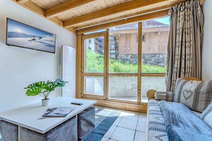 Holiday rental for 6 people, with balcony/terrace, child-friendly in Val Thorens
