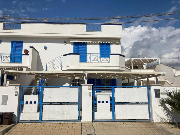 Ferienhaus für 5 Personen, mit Balkon und Ausblick in Torre San Giovanni