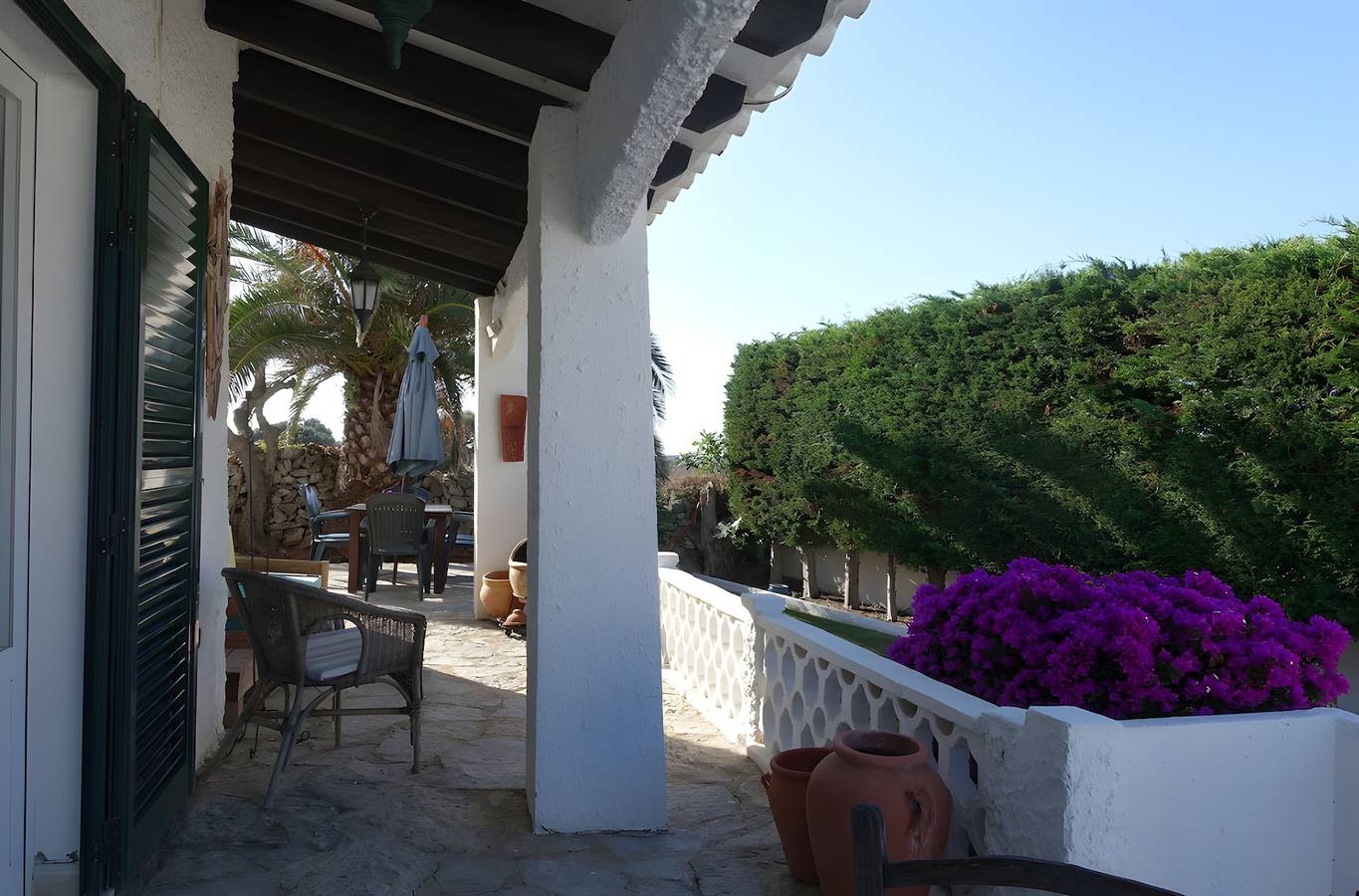 Villa 'Abrils' mit Meerblick, privatem Pool und Wlan in Cala en Porter, Alaior Gemeinde