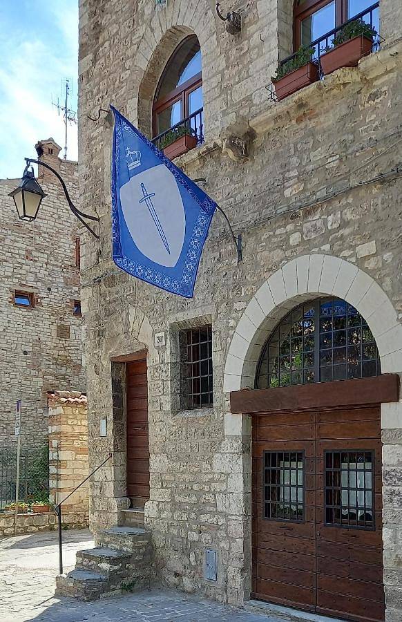 Raphael house in Gubbio, Umbria