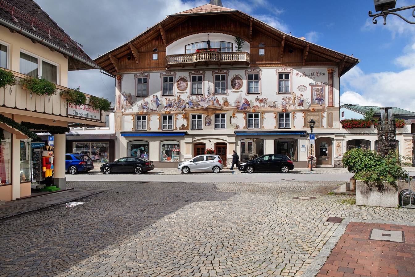Chambre d'hôtes 'Gästezimmer "Beim Posthalter" avec vue sur la montagne et Wi-Fi in Oberammergau, Alpes bavaroises