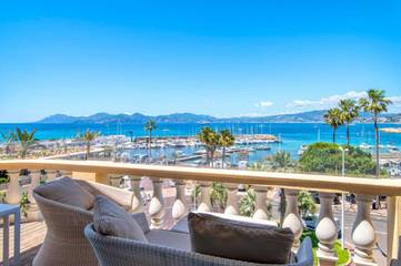Gîte pour 6 personnes, avec balcon et sauna dans Port De La Pointe Croisette