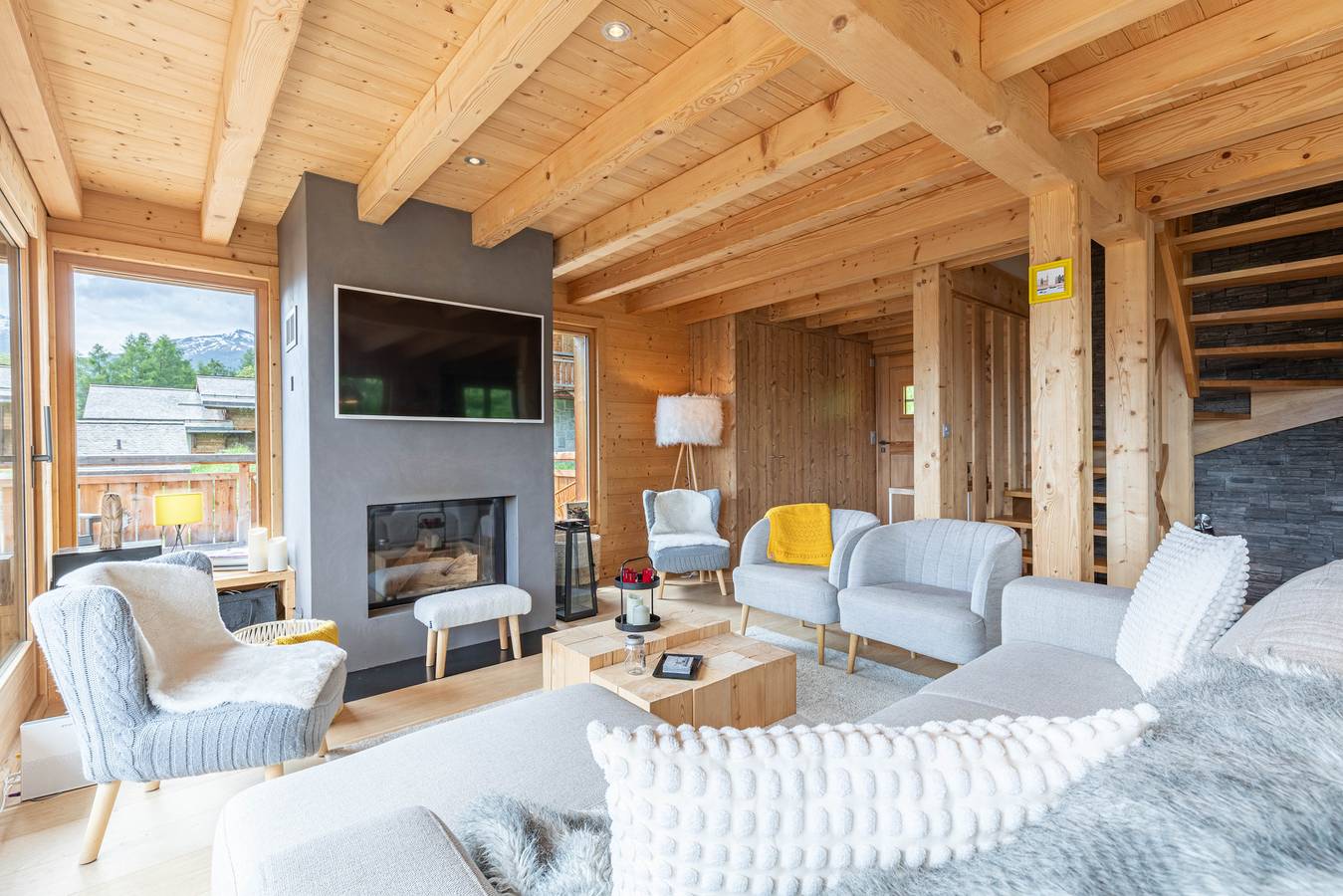 Touti Luxury & New Build chalet 10 pers in Riod, Hérémence