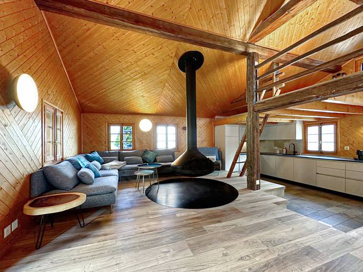 Location de vacances pour 8 personnes, avec jardin et balcon dans Entremont - 3