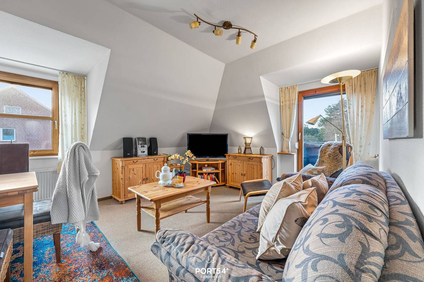 Ganze Wohnung, Ferienapartment "Eiderseeschwalbe I" mit herrlichem Balkon und Gartenblick in Sankt Peter-Ording in St. Peter-Bad, St. Peter-Ording