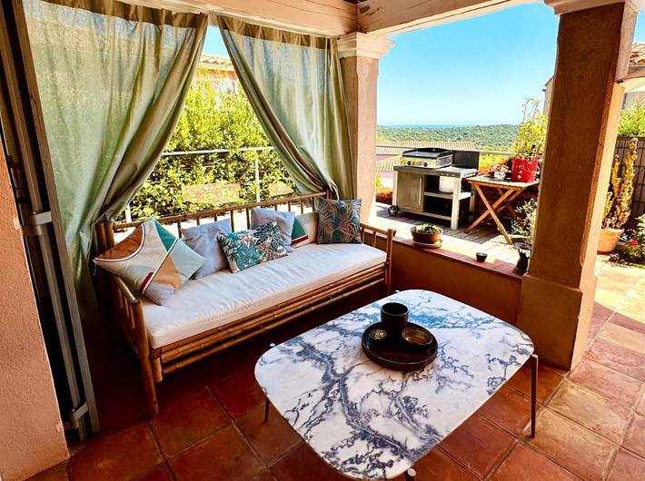 Vakantiehuis voor 6 personen, met uitzicht en tuin in Ramatuelle