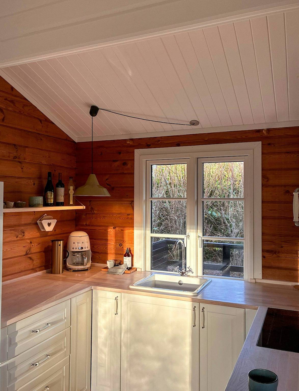 Houten huis met uitzicht op Samsø bij Norsminde in Norsminde, Odder en omgeving