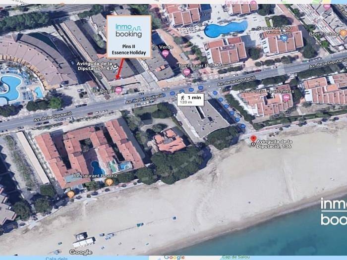 Apartamento vacacional entero, InmoBooking Pins II, Climatizado y a un minuto de la playa in Vilafortuny, Cambrils