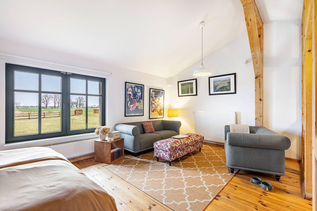 Ganze Wohnung, Apartment „Sohl Farm“ mit privater Terrasse, Balkon und Wlan in Neutrebbin, Märkische Schweiz-Oderland
