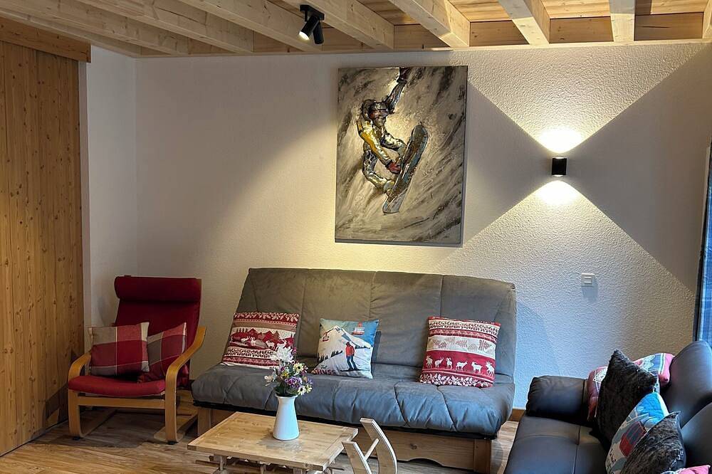 Ganze Wohnung, Große Schlaf 8 Wohnung in La Tania Courchevel Die 3 Täler (Ski in Ski Out in La Tania, La Perrière