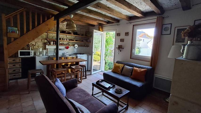 Gîte pour 4 personnes, avec terrasse à Beaumont-en-Véron - 4