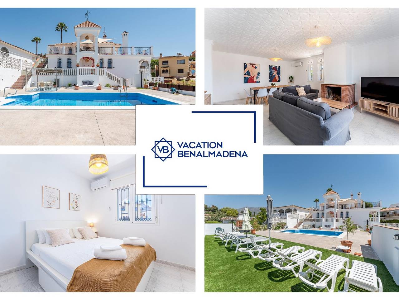 Vb Coto Villa 7Br w Pool & Views in Mijas Pueblo, Mijas