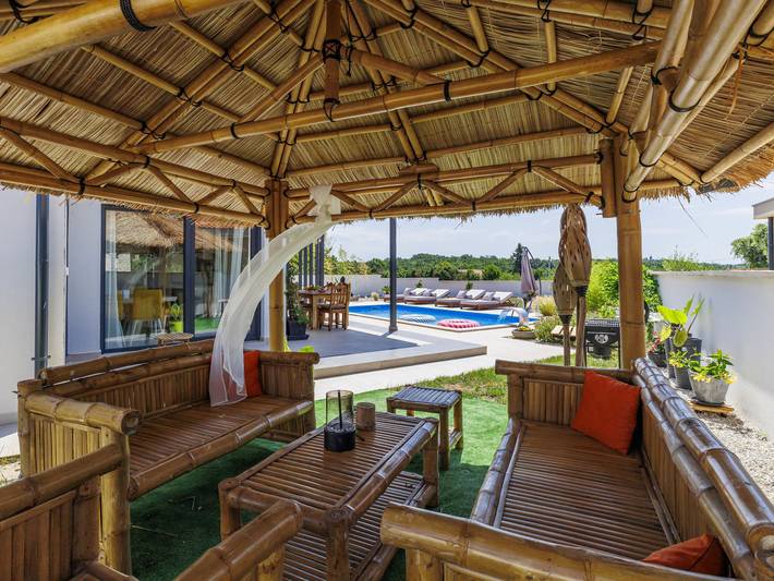 Ferienhaus für 4 Personen, mit Garten und Terrasse sowie Pool, mit Haustier in Zentralistrien - 4