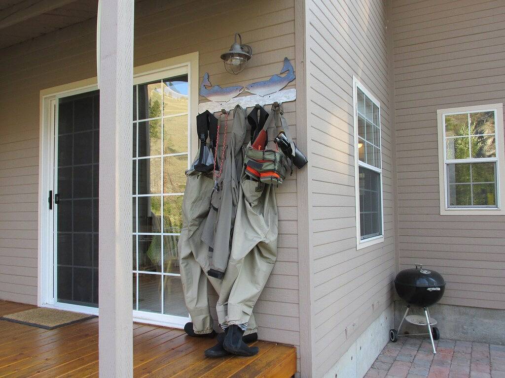 Die Riverhouse auf der East Fork des Bitterroot in Ravalli County