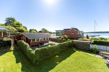 Ferienhaus mit Meerblick für 4 Personen, mit Garten und Terrasse in Hadersleben