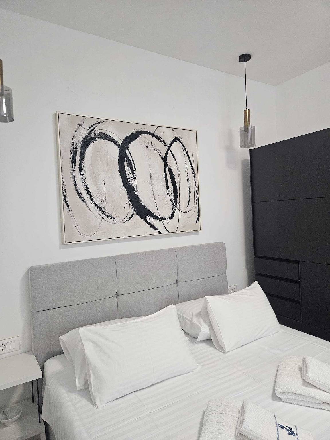 Ganze Wohnung, A5 Superior one bedroom apartment with balcony and partial sea view Apartments Lorena in Pomena, Mljet