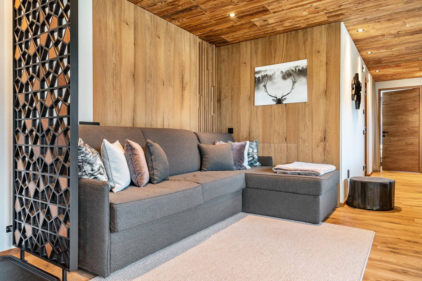 Entire apartment, Villa Sofia Apartment 'F' with Mountain View, Private Terrace and Wi-Fi in Plan da Tieja, Wolkenstein