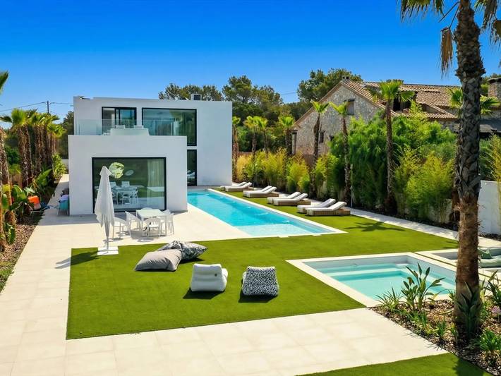 Villa pour 14 personnes, avec jardin à Sitges