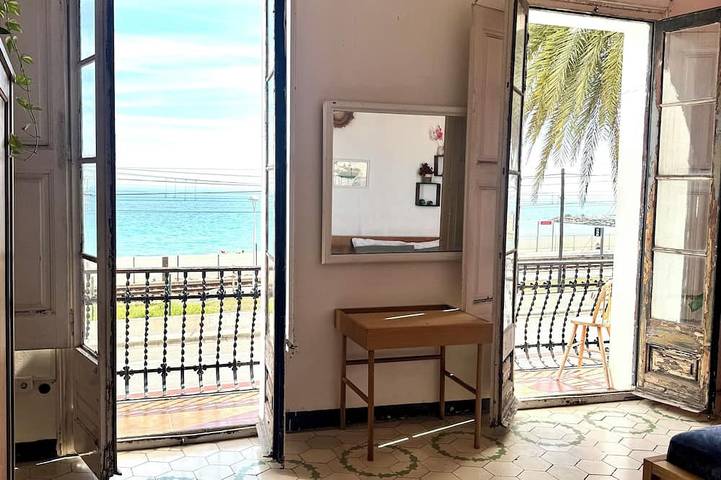 Typical Catalan house with sea view in Premià de Mar, Costa del Maresme